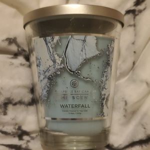Waterfall candle